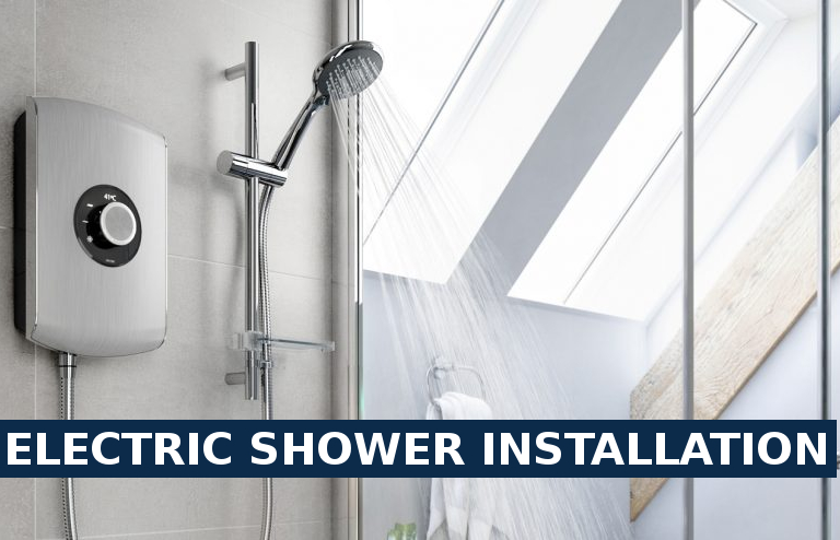 Electric shower installation Falconwood
